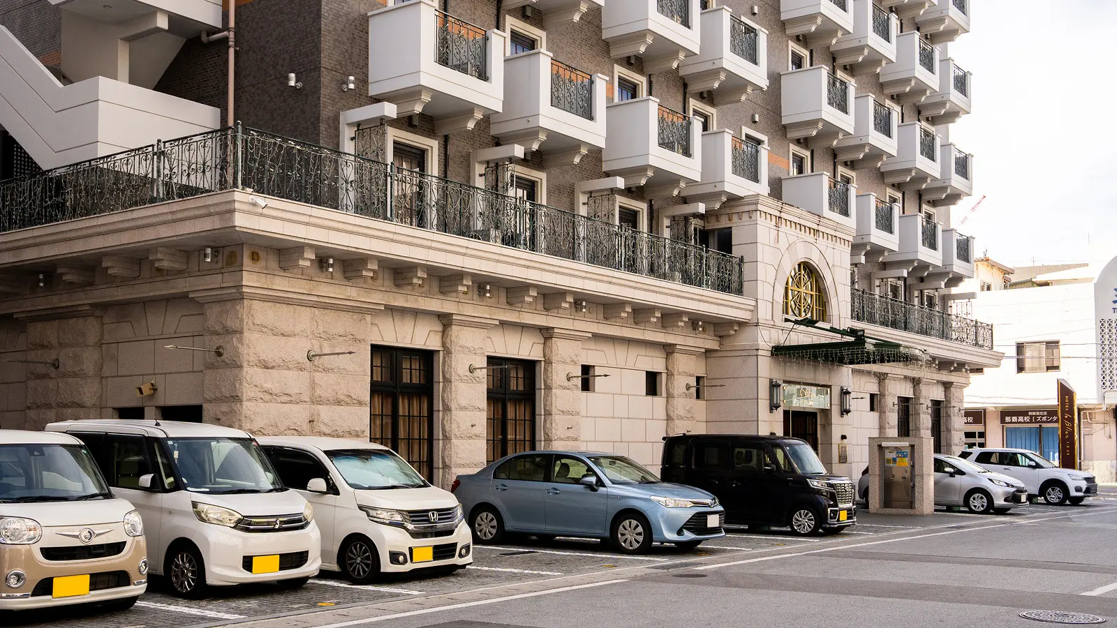 駐車場の様子